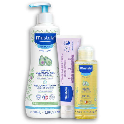 Mustela Bebek Günlük Çözüm Seti - Mustela