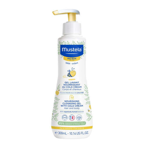 Mustela Cold Cream İçeren Besleyici Temizleme Jeli 300ml - Mustela