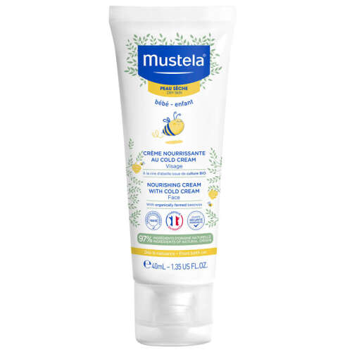 Mustela Cold Cream İçeren Besleyici Yüz Kremi 40 ml - Mustela
