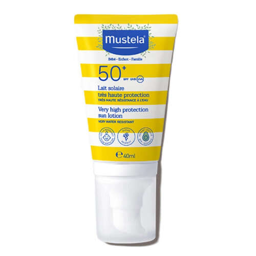 Mustela SPF 50+ Çok Yüksek Koruma Faktörlü Güneş Losyonu 40 ml - Mustela