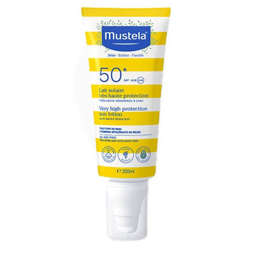 Mustela Very High Protection Sun Lotion SPF50+ 200ml - Mustela