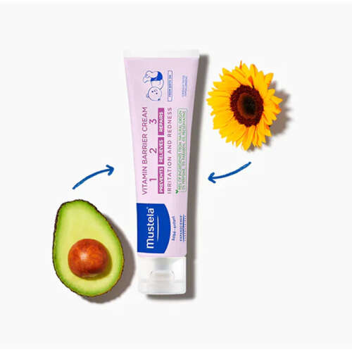 Mustela Vitamin Barrier 1-2-3 Cream 100ml - 3