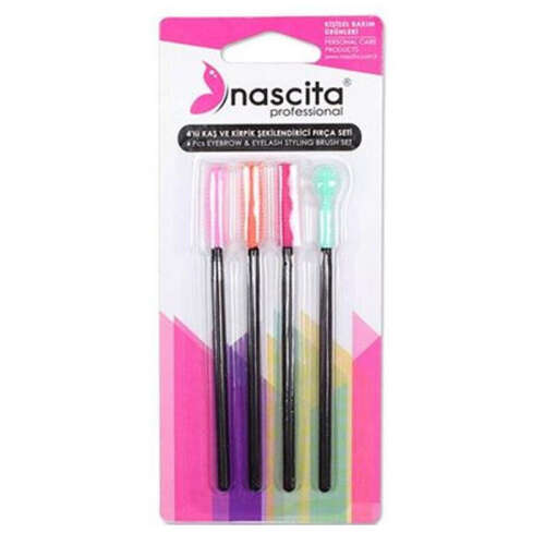Nascita 4lü Kaş ve Kirpik Fırça Seti - Nascita