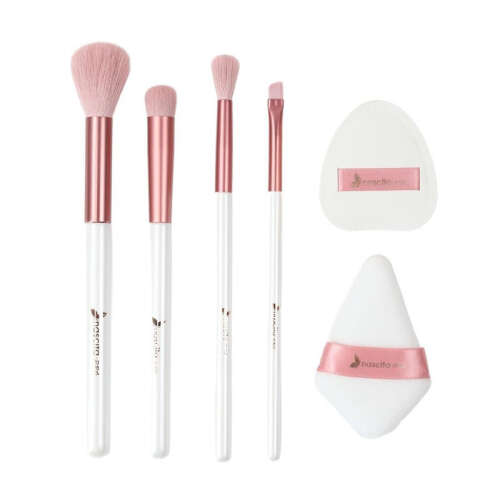Nascita 4lü Makyaj Fırçası ve 2li Puf Seti - 161 - 2