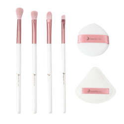Nascita 4lü Makyaj Fırçası ve 2li Puf Seti - 162 - 2
