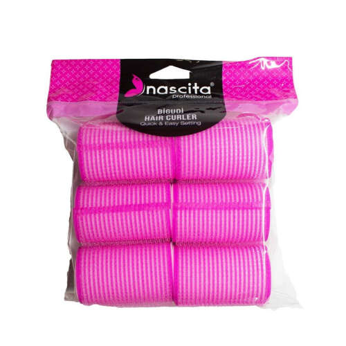 Nascita 50x63 Cm 6lı Cırtlı Süngerli Bigudi Pembe - 60 - Nascita