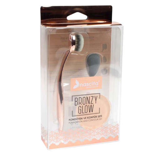 Nascita Bronzy Glow Fondöten ve Kontür Seti 3'lü - Nascita