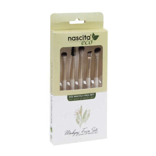 Nascita Eco Göz Makyaj Fırça Seti -74 - Nascita