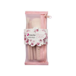 Nascita Flowers Collection 4 lü Makyaj Fırça Seti Pembe - 1