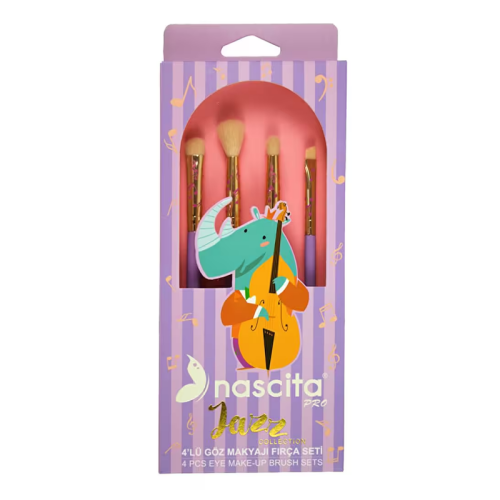 Nascita Jazz 4lü Makyaj Fırça Seti - 147 - 2