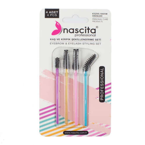 Nascita Kaş ve Kirpik Şekillendirme Seti 4lü - Nascita