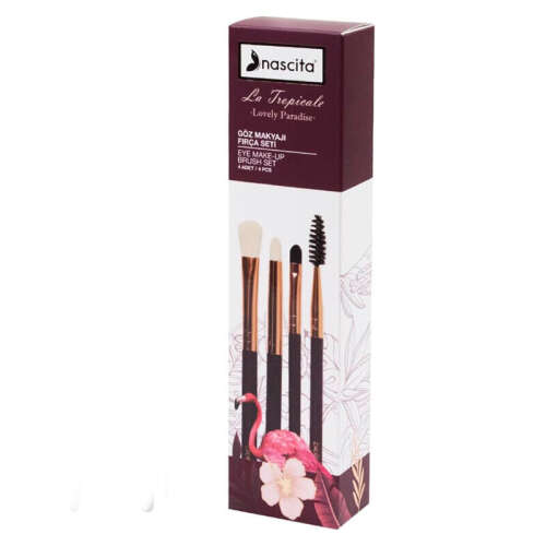 Nascita La Tropicale Göz Makyajı Fırça Seti Bordo 94 - Nascita