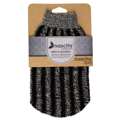 Nascita Lifli Duş ve Masaj Kesesi - Siyah - Nascita