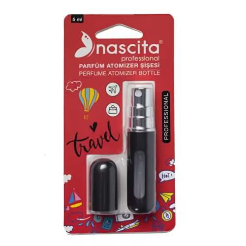 Nascita Parfüm Atomizer Şişesi Siyah - 5 ml - 3