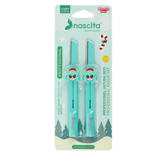 Nascita Pixy Pop Girls Kaş Usturası Seti - Yeşil 2 Adet - Nascita
