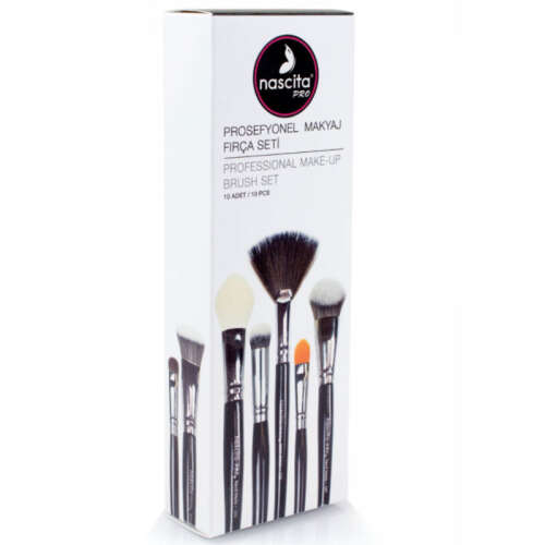 Nascita Pro Makyaj Fırça Seti 10 Adet - Nascita