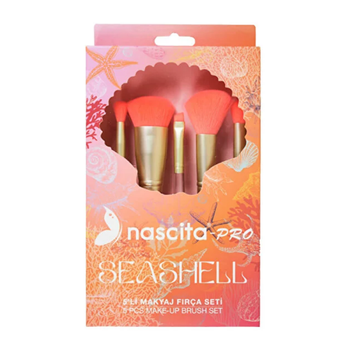 Nascita Pro Seashell 5 li Makyaj Fırça Seti - 136 - 1