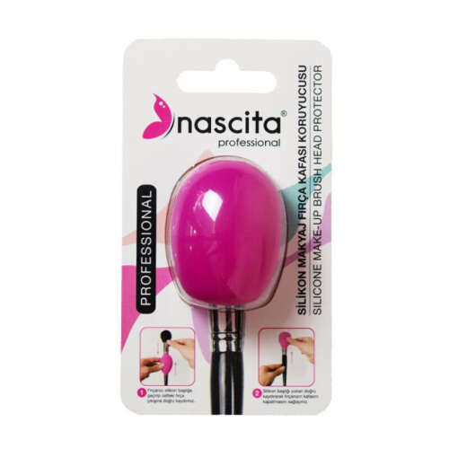 Nascita Silikon Makyaj Fırça Kafası Koruyucusu Büyük Boy - 05 - Nascita