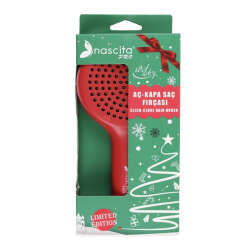 Nascita Yeni Yıl Aç-Kapa Saç Fırçası Kırmızı 77 - 1