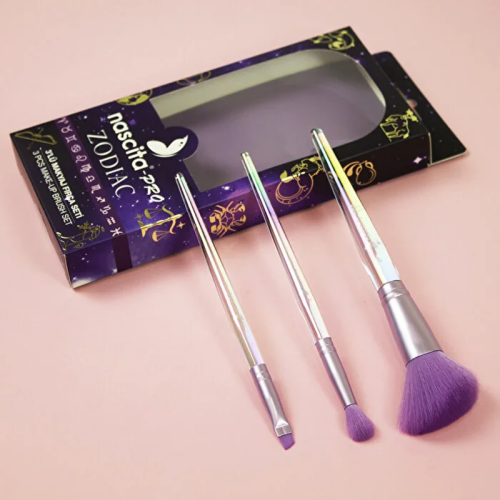 Nascita Zodiac 3 lü Makyaj Fırça Seti - 138 - 4