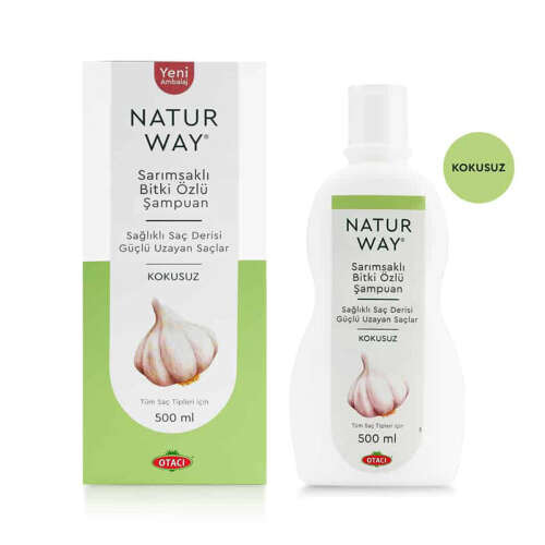 Otacı Naturway Sarımsaklı Bitki Özlü Şampuan 500 ml - Otacı