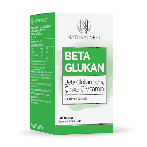 Naturalnest Beta Glukan 30 Hard Kapsül - Naturalnest