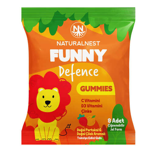 NaturalNest Funny Defence Gummies 1 Adet - 1