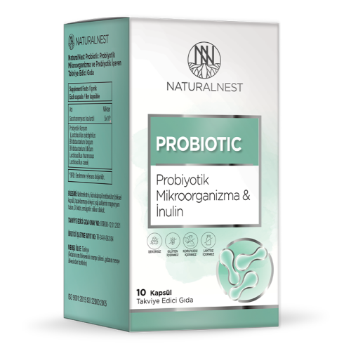 Naturalnest Probiotic Takviye Edici Gıda 10 Kapsül - 1