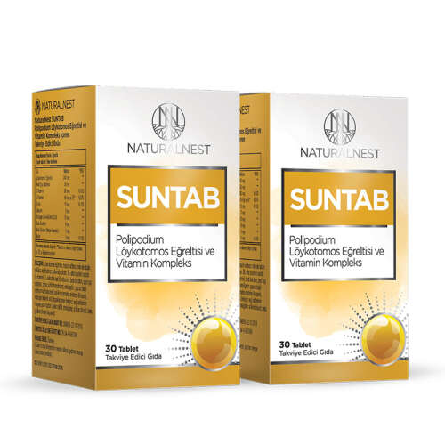Naturalnest Suntab Takviye Edici Gıda 2x30 Tablet - Naturalnest