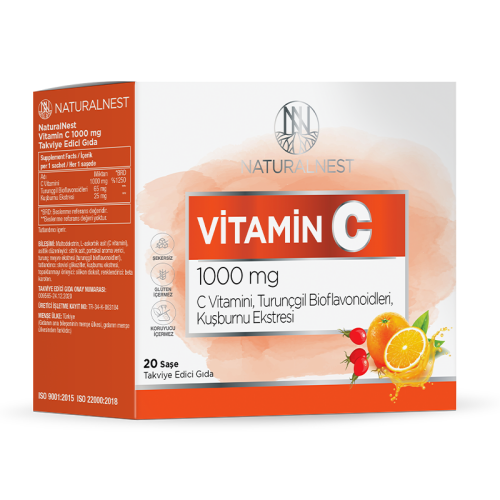 Naturalnest Vitamin C 1000 mg 20 Saşe - 1