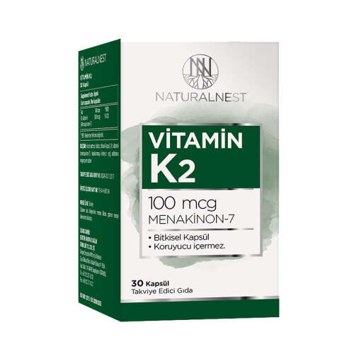Naturalnest Vitamin K2 30 Kapsül - Naturalnest