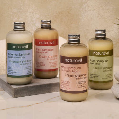 Naturavit Dökülme Karşıtı Krem Şampuan 250 ml - 2