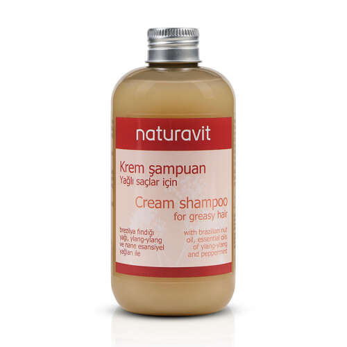 Naturavit Yağlı Saçlar İçin Krem Şampuan 250 ml - Naturavit
