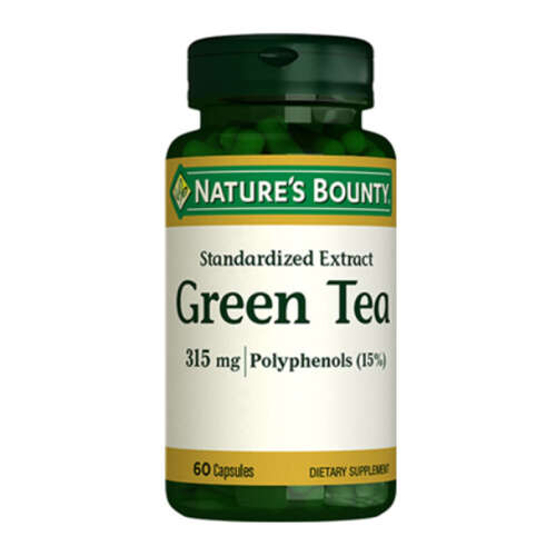 Natures Bounty Green Tea 315 mg. Takviye Edici Gıda 60 Kapsül - Natures Bounty