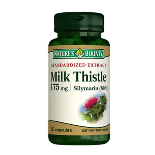 Natures Bounty Milk Thisle 175 mg Takviye Edici Gıda 50 Kapsül - Natures Bounty