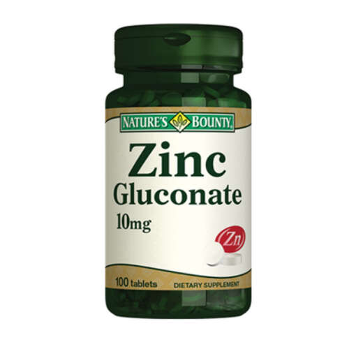 Natures Bounty Zinc Gluconate 10 mg 100 Tablet - Natures Bounty