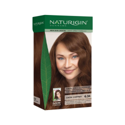 Naturigin Organik İçerikli Saç Boyası 6.34 Orta Bakır Kumral - 1