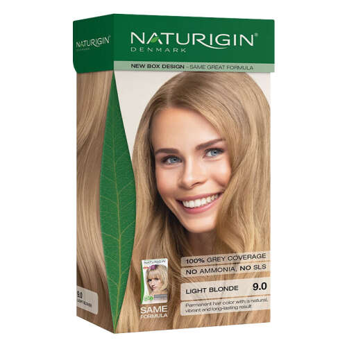 Naturigin Organik İçerikli Saç Boyası 9.0 Çok Yumuşak Doğal Sarı - Naturigin