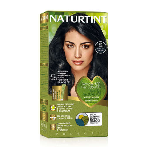 Naturtint Doğal Saç Boyası - 2.1 Mavi Siyah - 3