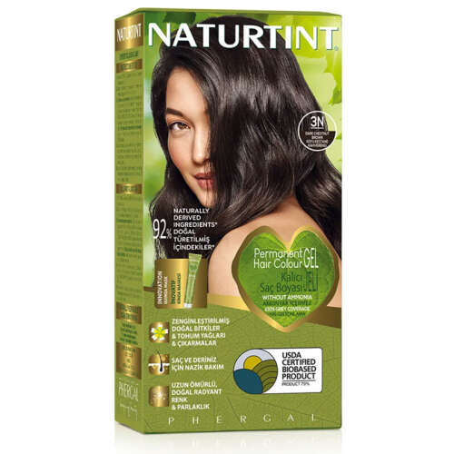 Naturtint Doğal Saç Boyası - 3N Koyu Kestane - Naturtint