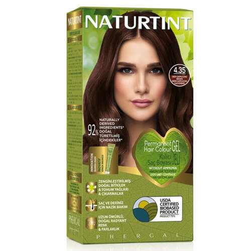 Naturtint Doğal Saç Boyası - 4.35 Yoğun Capuchino - Naturtint