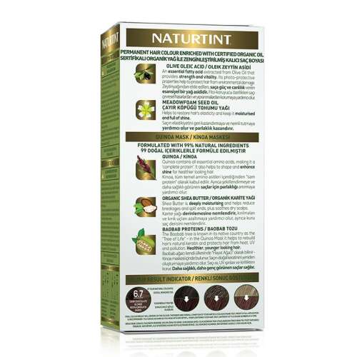 Naturtint Doğal Saç Boyası - 6.7 Açık Çikolata - 4