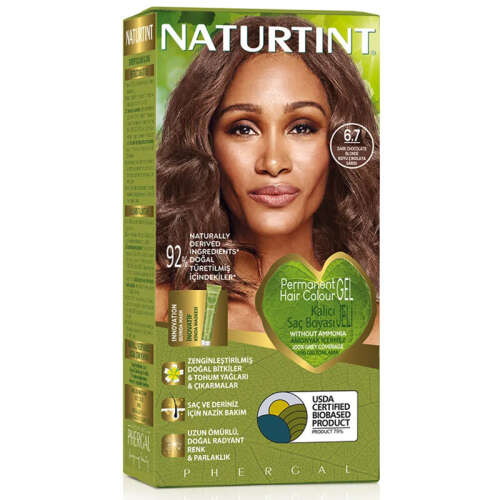 Naturtint Doğal Saç Boyası - 6.7 Açık Çikolata - Naturtint