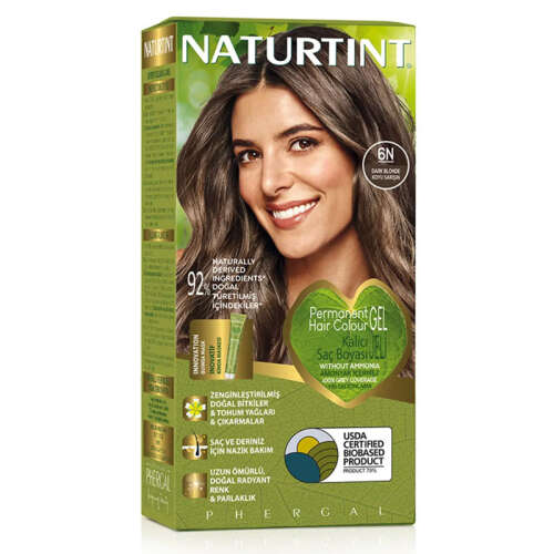Naturtint Doğal Saç Boyası - 6N Koyu Sarı - Naturtint