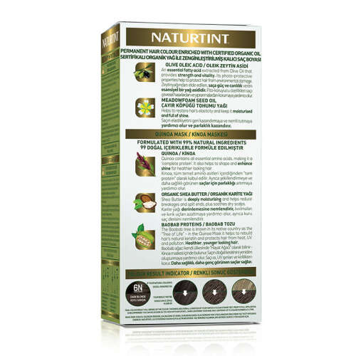Naturtint Doğal Saç Boyası - 6N Koyu Sarı - 4