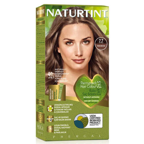 Naturtint Doğal Saç Boyası - 7.7 Doğal Teide Kahvesi - Naturtint
