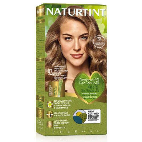 Naturtint Doğal Saç Boyası - 7G Altın Sarısı - Naturtint