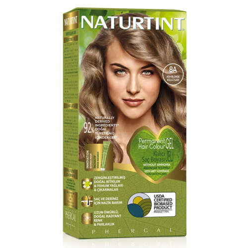 Naturtint Doğal Saç Boyası - 8A Kül Sarısı - Naturtint