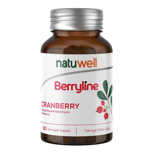 Natuwell Berryline Cranberry 30 Yumuşak Kapsül - 1