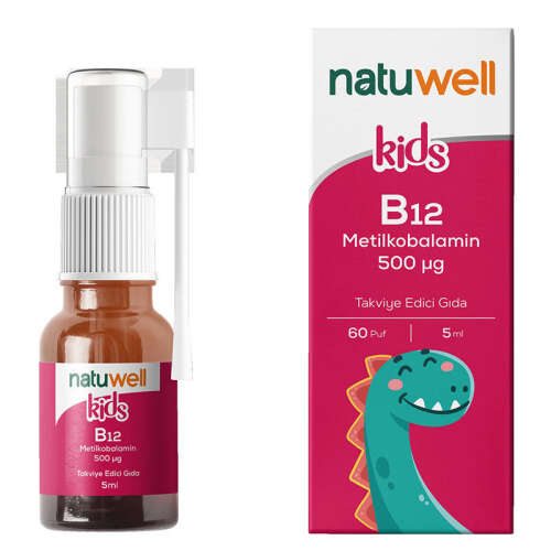 Natuwell Kids B12 Metilkobalamin 5 ml - Natuwell